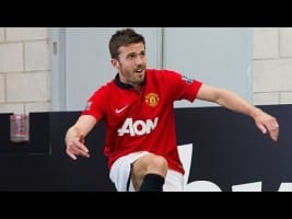 EXCLUSIVE: Watch this Man Utd star excel in Corner Kick Challenge
