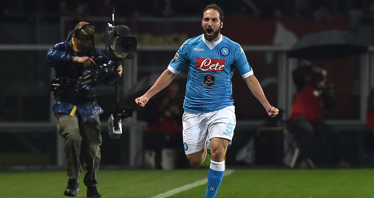 Gonzalo Higuain has been breaking records in Italy 