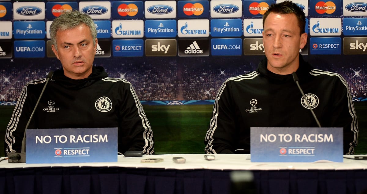 Jose Mourinho and John Terry press conference