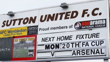 Sutton v Arsenal: Gunners to end FA Cup fairytale