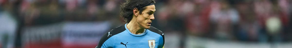 Uruguay striker Edinson Cavani