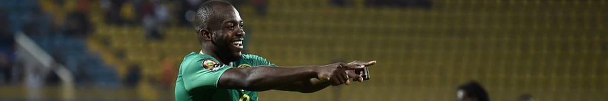 Cameroon forward Stephane Bahoken