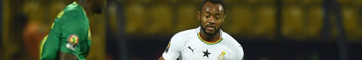 Ghana forward Jordan Ayew