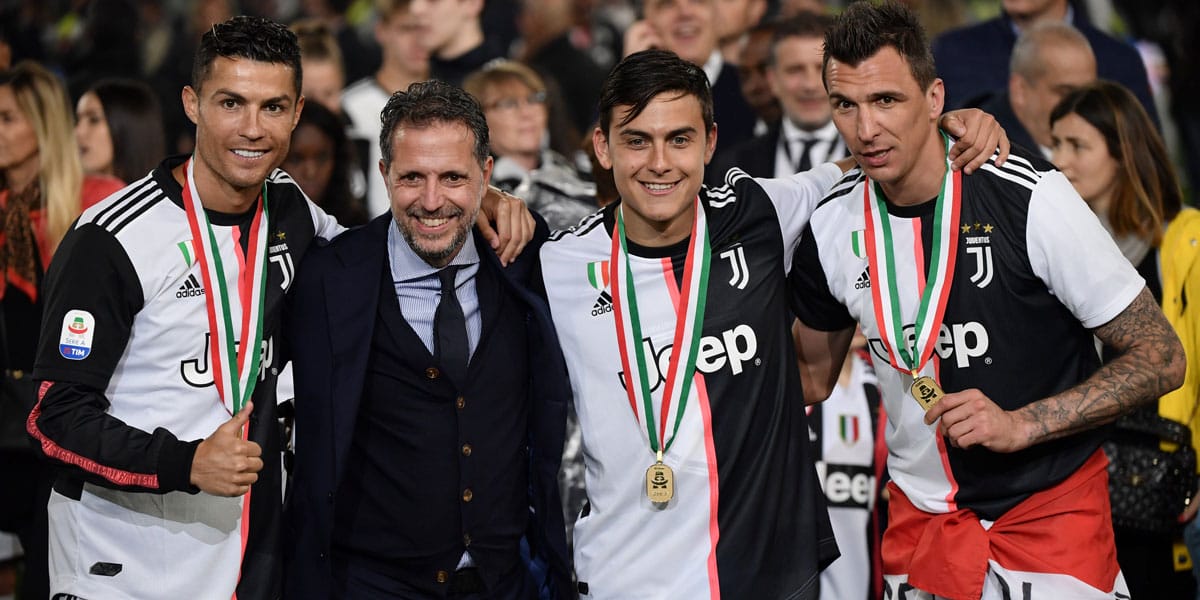juventusdybala Juventus players celebrate winning the Serie A title