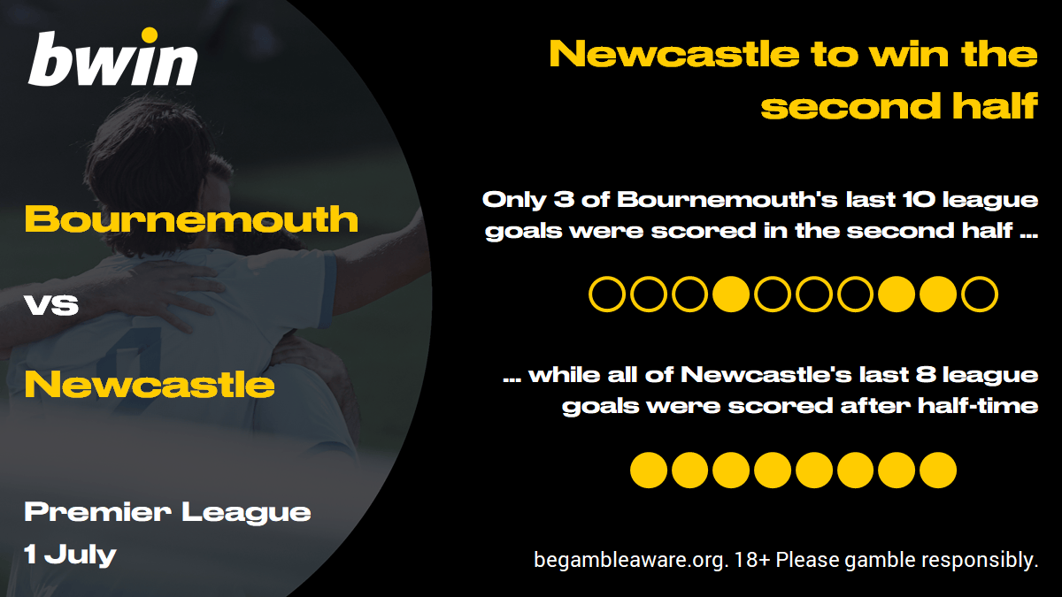BOUNEW - Newcastle 2H Bournemouth vs Newcastle prediction, Premier League, football