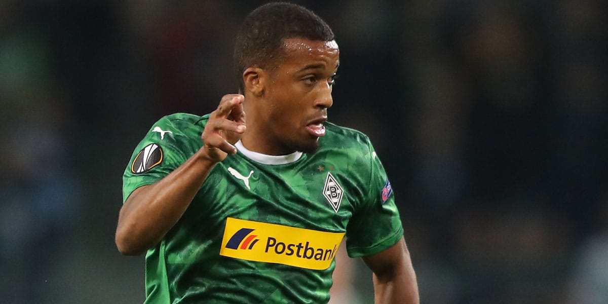 Borussia Moenchengladbach striker Alassane Plea