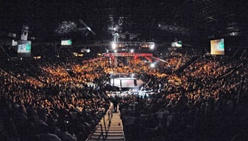 Where have the major MMA events been held?
