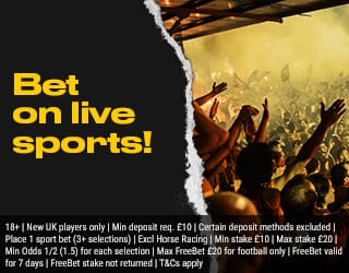 Bet on live sports!