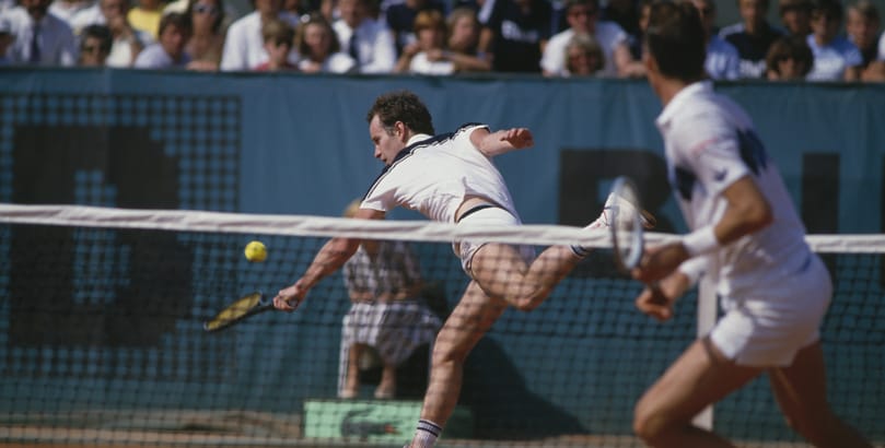 Lendl Versus McEnroe French Open finals, tennis